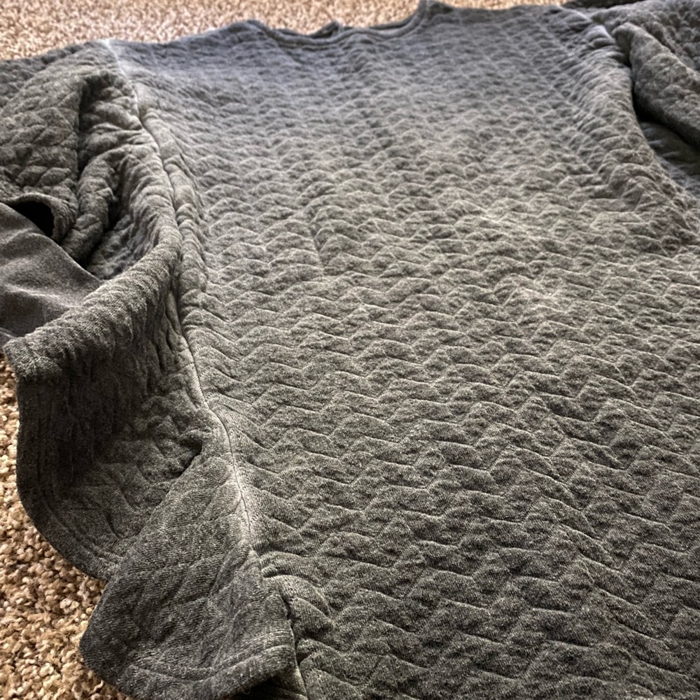 Girls' Quilted Terry Cape Sleeve Dress